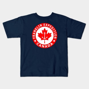 Franklin Expedition Canada Kids T-Shirt